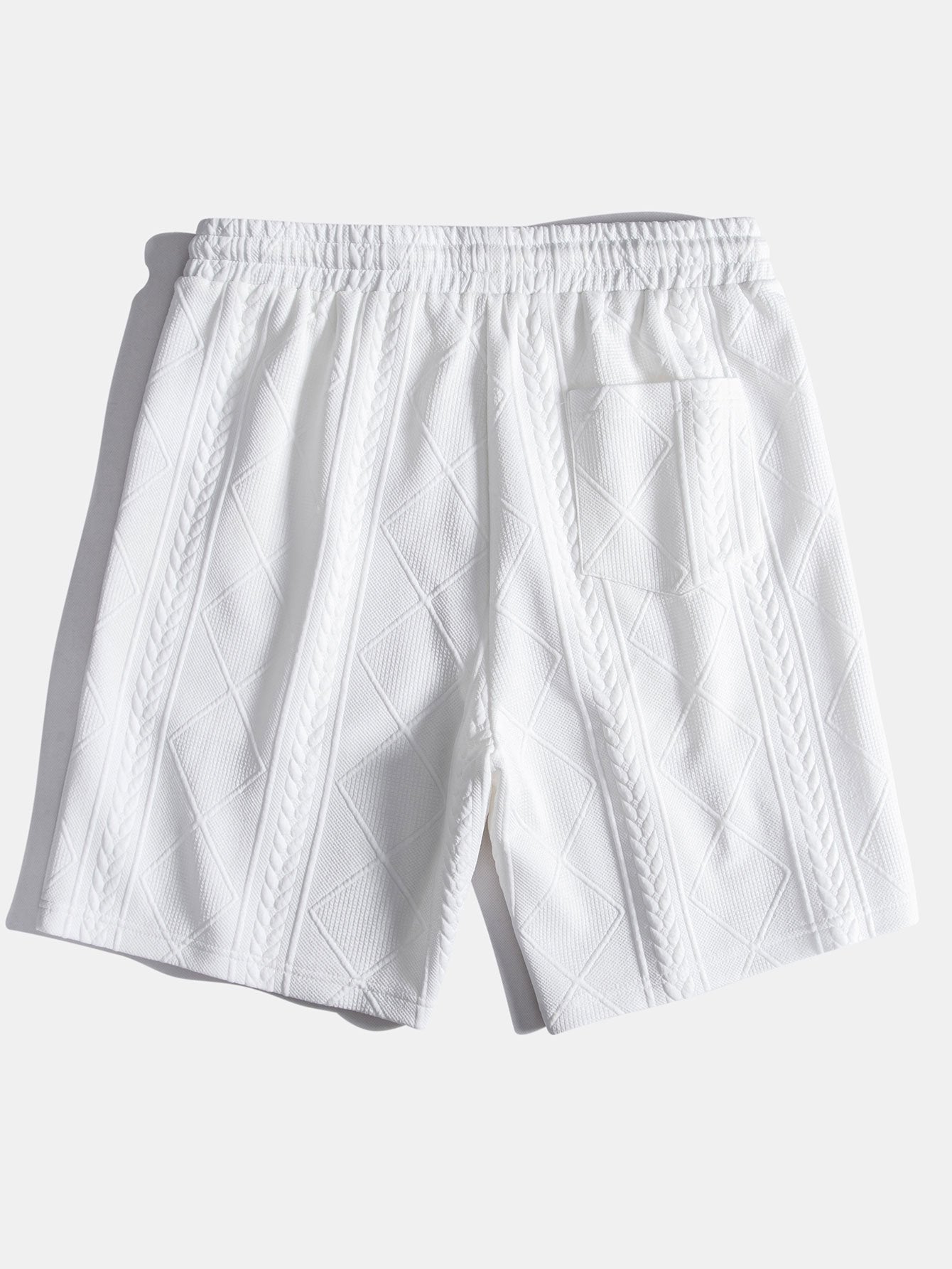Vallier | Short Jacquard Géométrique