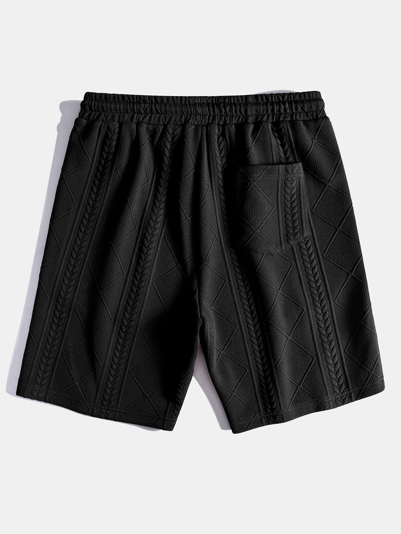 Vallier | Short Jacquard Géométrique