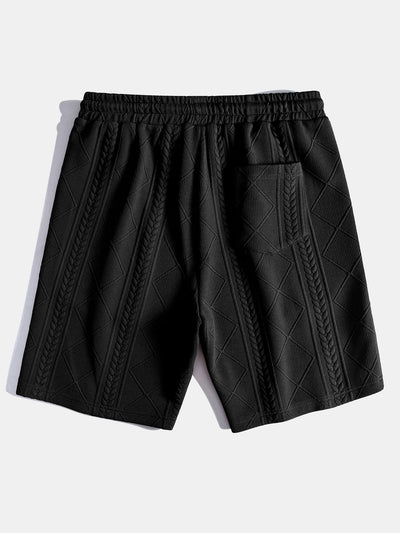 Vallier | Short Jacquard Géométrique