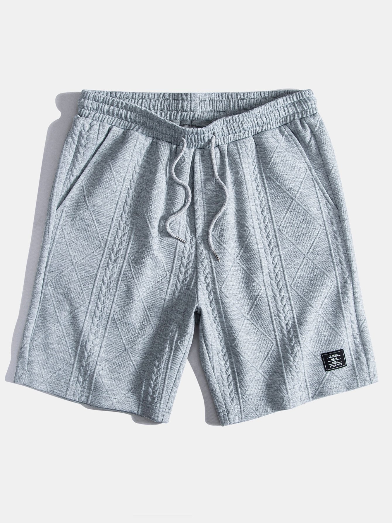 Vallier | Short Jacquard Géométrique