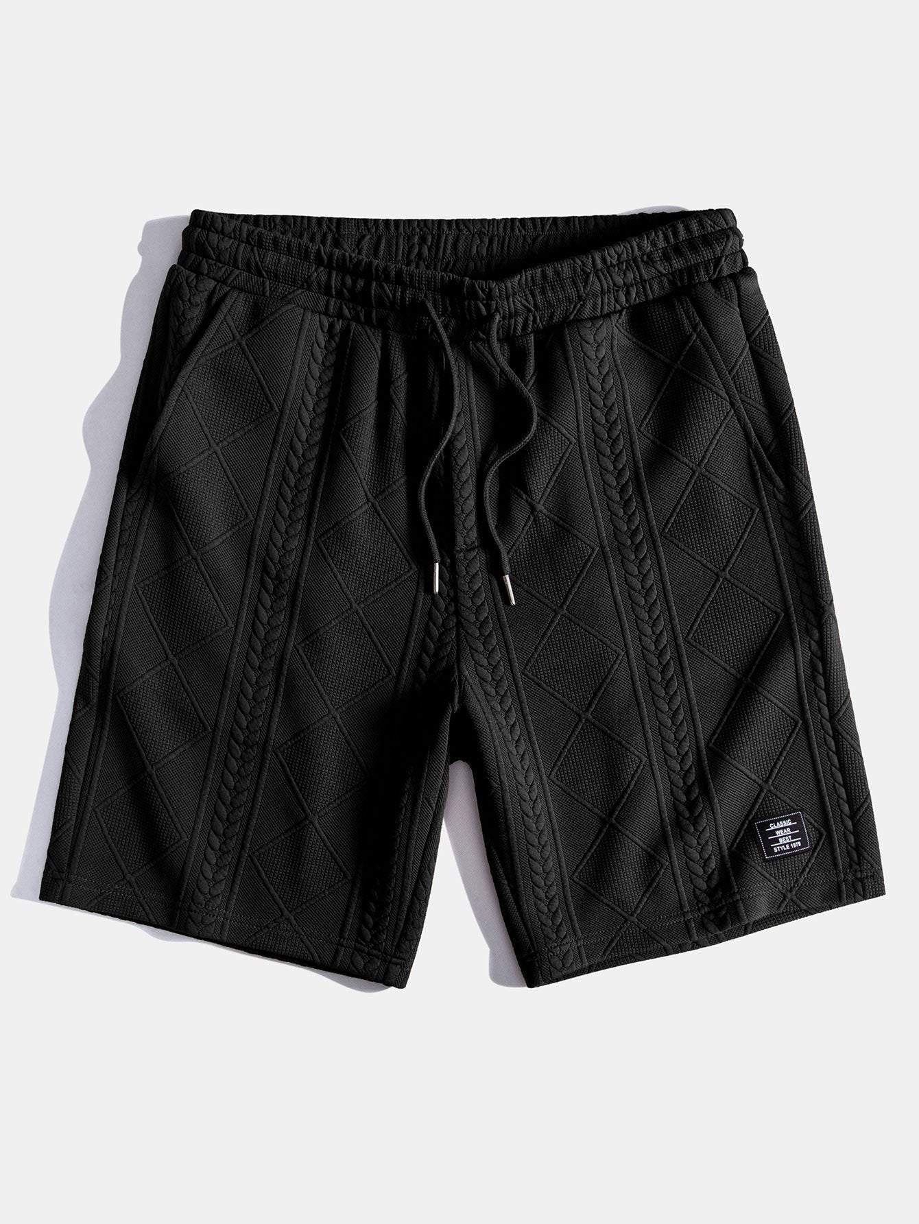 Vallier | Short Jacquard Géométrique