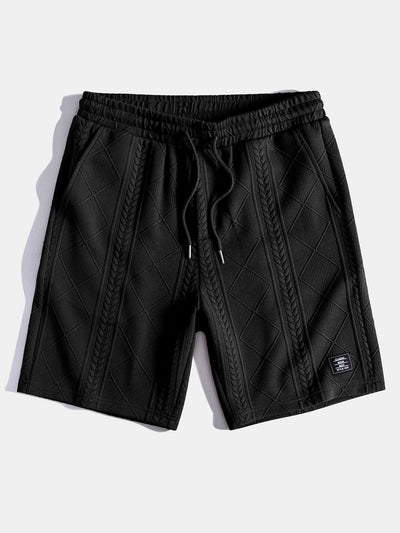 Vallier | Short Jacquard Géométrique