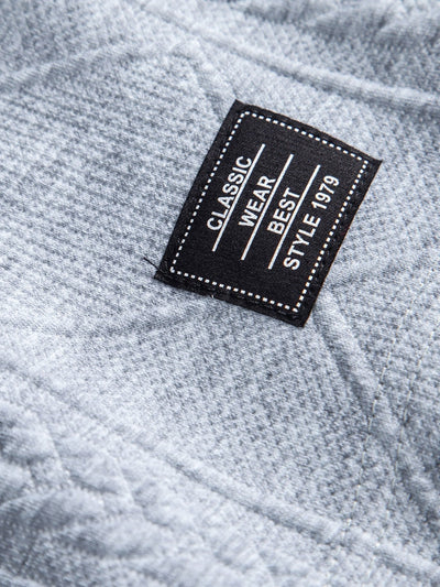Vallier | Short Jacquard Géométrique