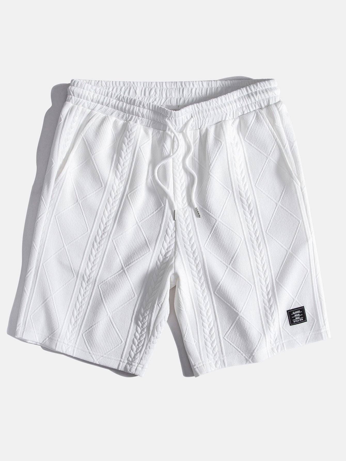 Vallier | Short Jacquard Géométrique