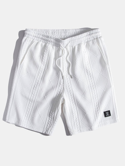 Vallier | Short Jacquard Géométrique