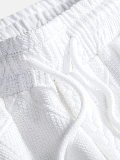 Vallier | Short Jacquard Géométrique