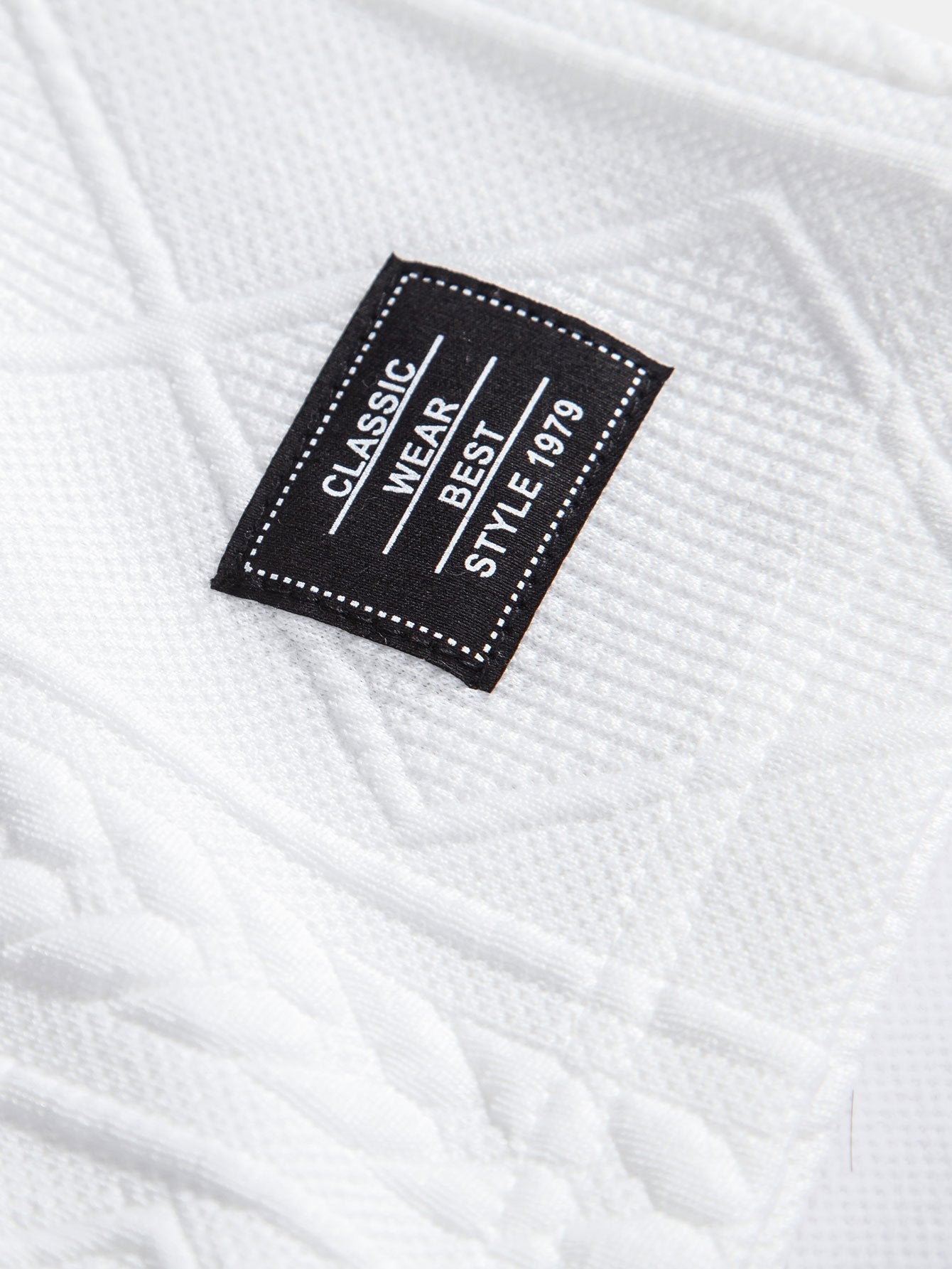 Vallier | Short Jacquard Géométrique