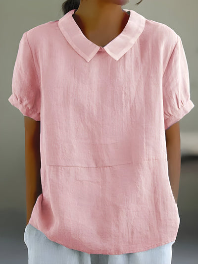 Camille | Blouse fluide à col chic