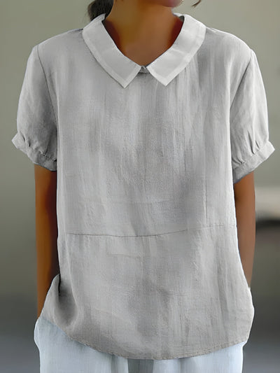Camille | Blouse fluide à col chic