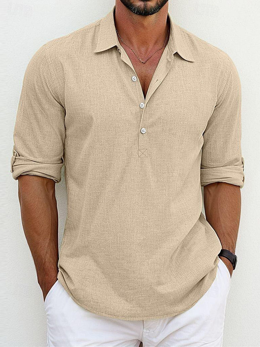 Giovanni™ | Chemise Classica en Coton-Lin