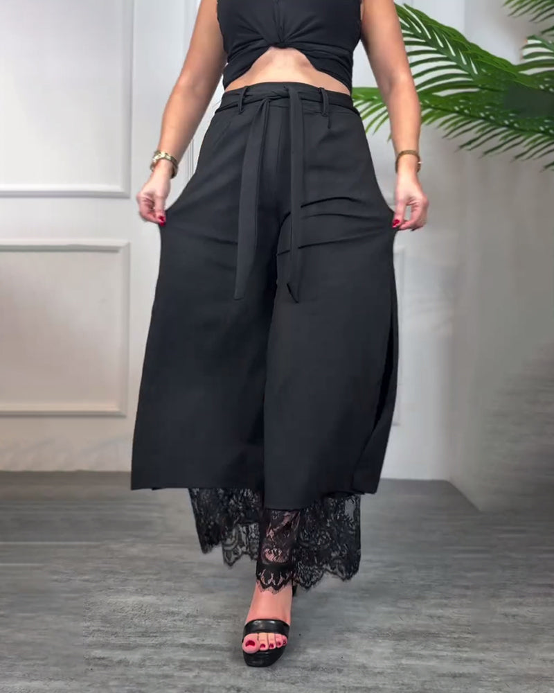 Pantalon Éclipse Noire