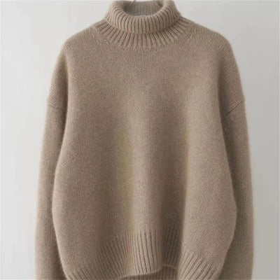 Pull Col Roulé Minimaliste