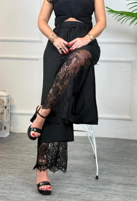 Pantalon Éclipse Noire