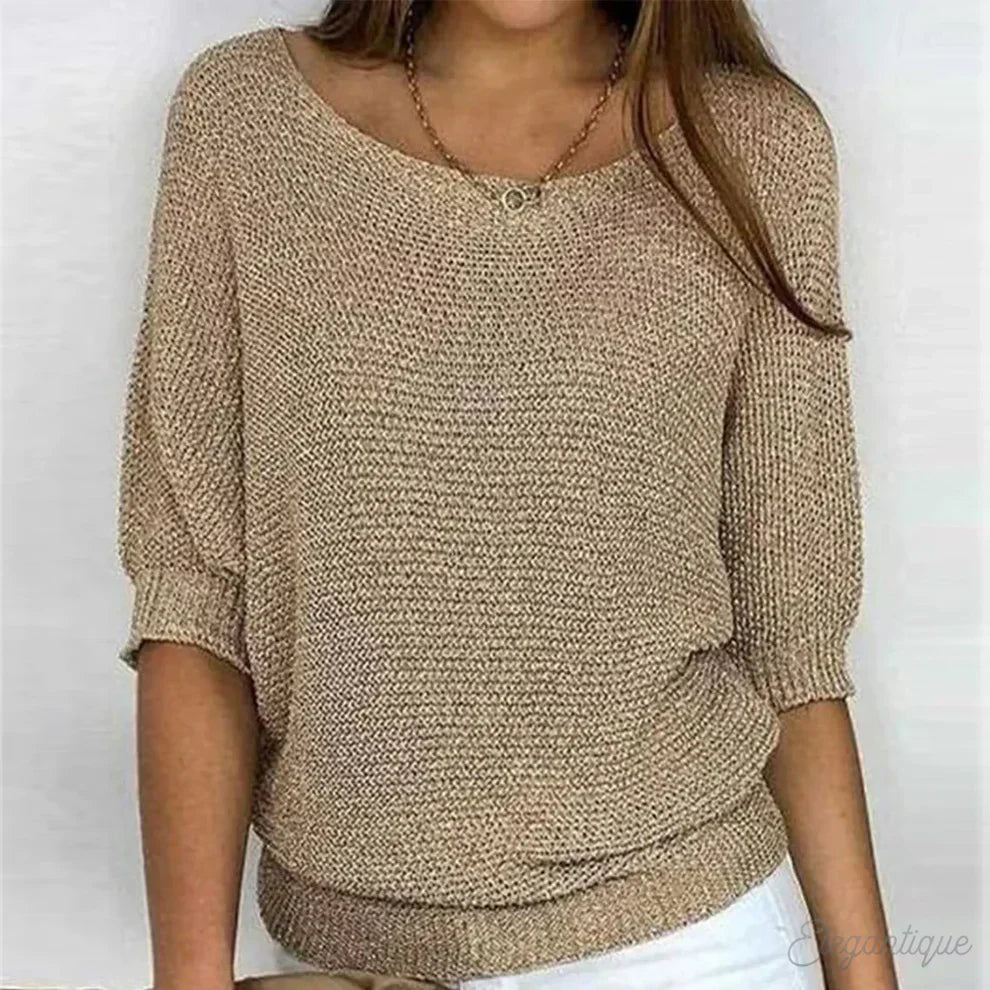 Pull décontracté chic