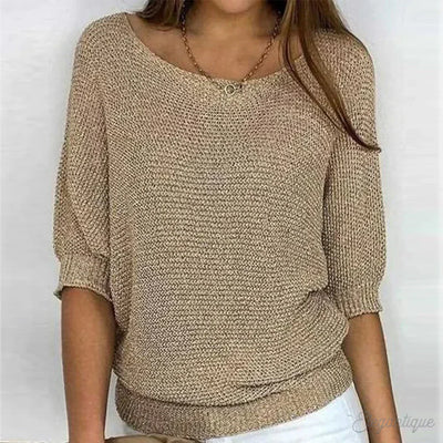 Pull décontracté chic